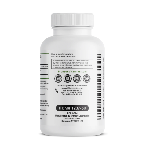 Bronson Berberine HCL 500mg 60CT