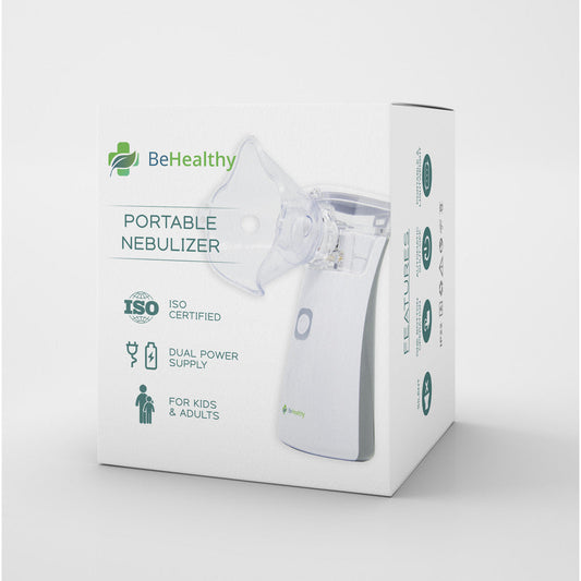 BeHealthy Portable Mesh Nebulizer for kids and adults