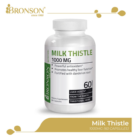 Bronson Milk Thistle liver health supplement