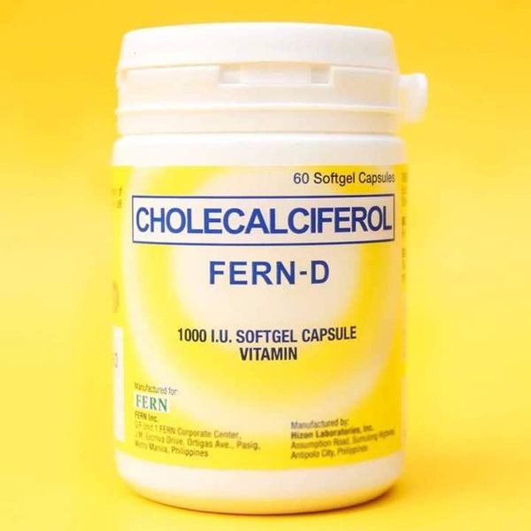 I-Fern D 60 Softgel Capsule 1000 IU — Buy in Philippines | BeHealthy