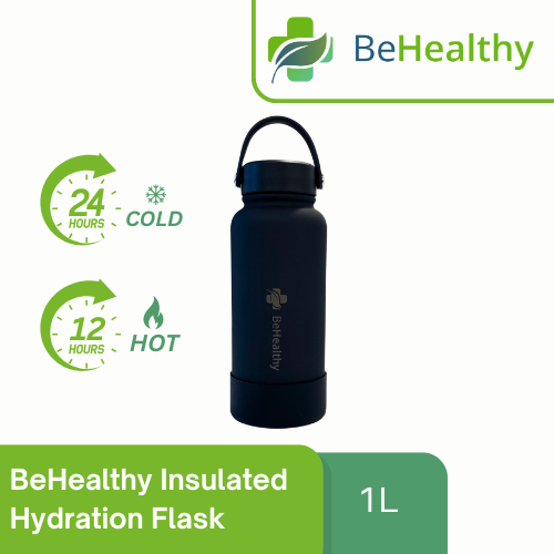 BeHealthy Insulated Hydration Flask 1L