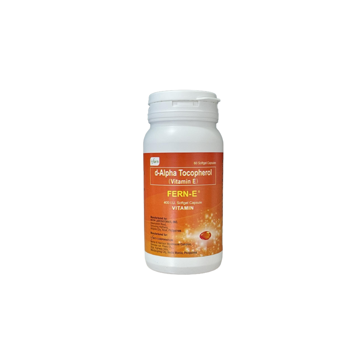 I-Fern Fern-E Vitamin E 400 IU 60's