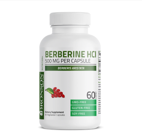 Bronson Berberine HCL 500mg 60CT