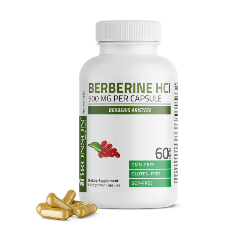 Bronson Berberine HCL 500mg 60CT