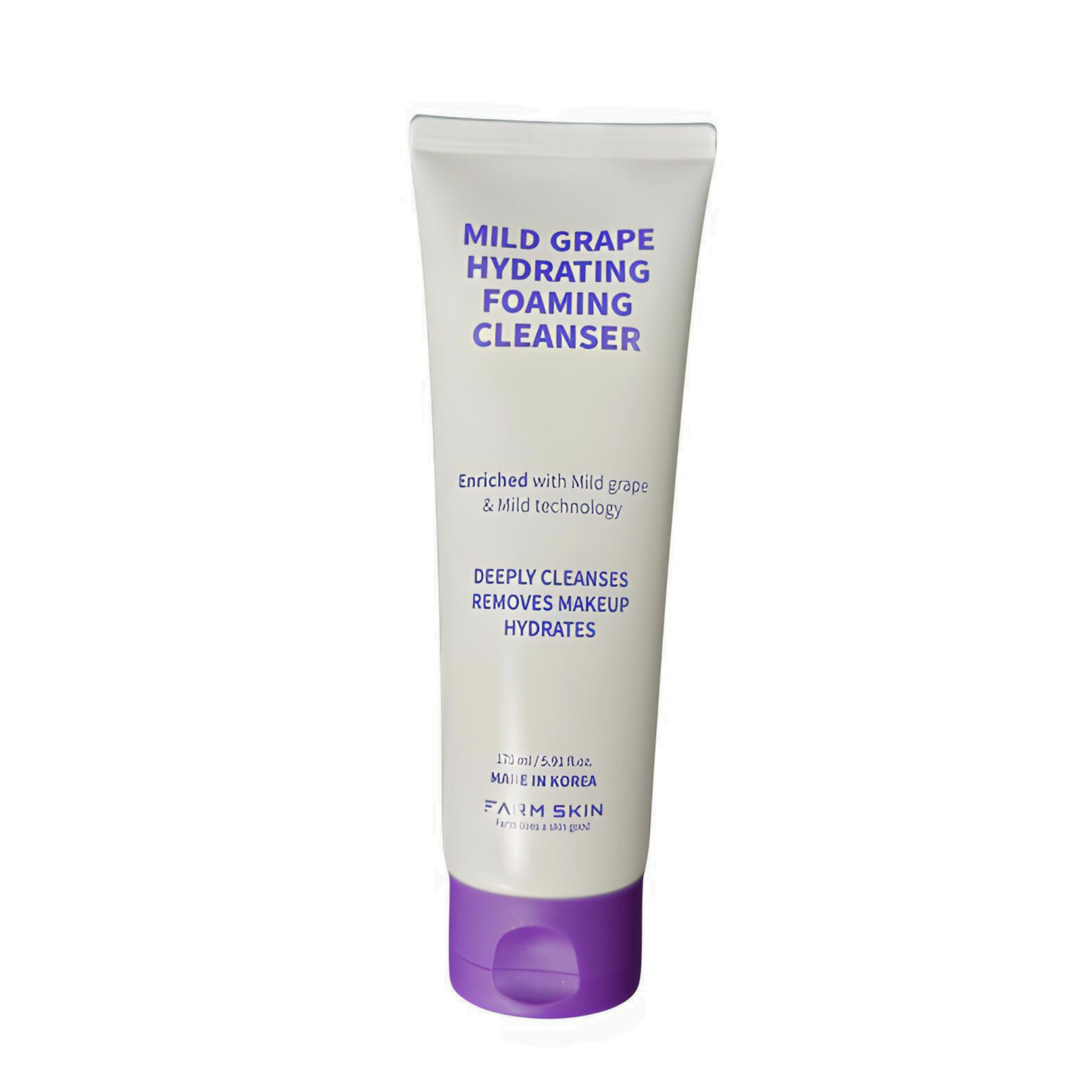 FARMSKIN Mild Hydrating Grape Facial Cleansing Foam for Sensitive Skin 175ml