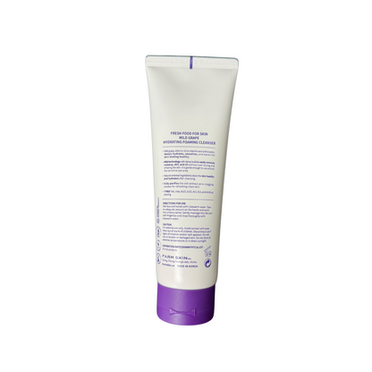 FARMSKIN Mild Hydrating Grape Facial Cleansing Foam for Sensitive Skin 175ml