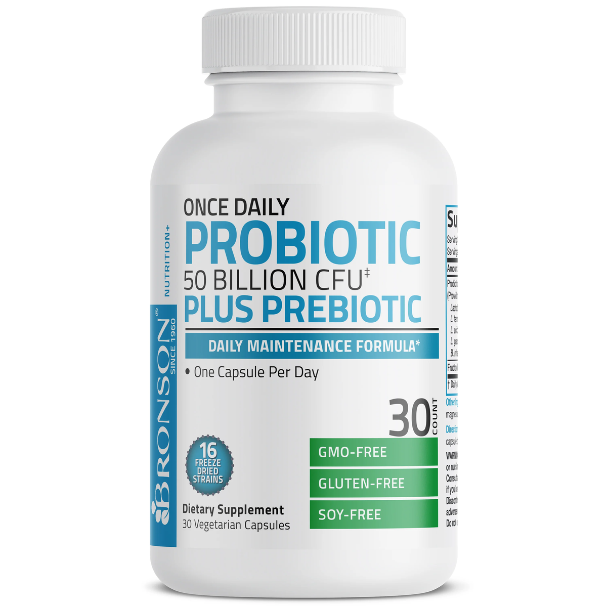 Bronson Once Daily Probiotics 50 billion CFU