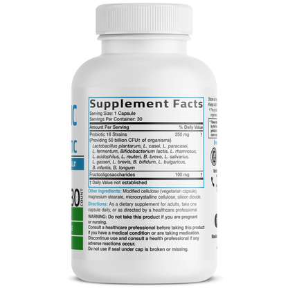 Bronson Once Daily Probiotics 50 billion CFU