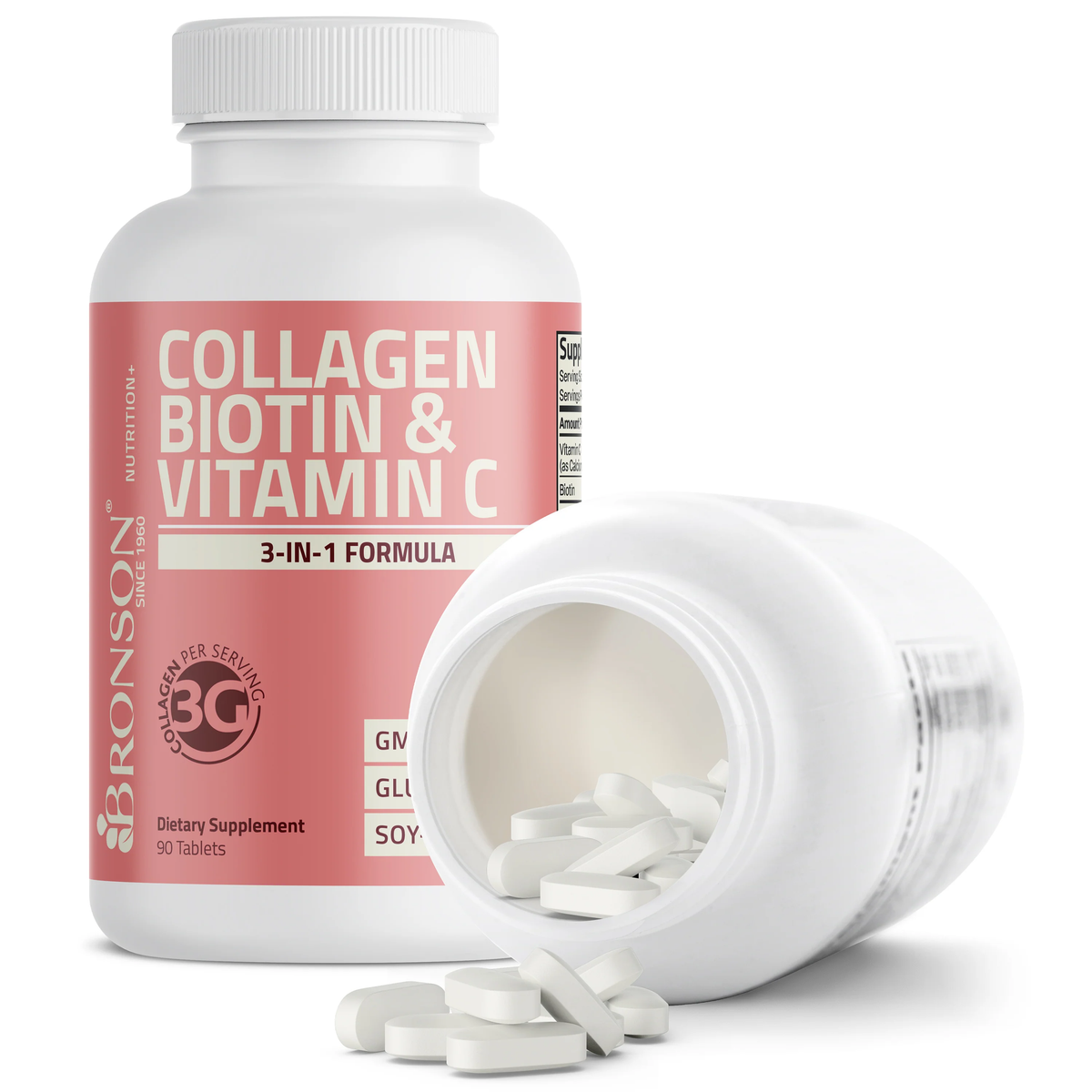 Bronson Collagen, Biotin, and Vitamin C Advanced Beauty