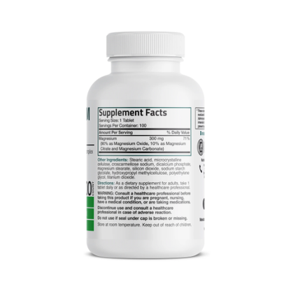 Bronson Magnesium Complex Maximum Coverage - 300 mg 100ct