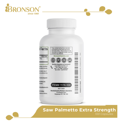 Bronson Saw Palmetto Extra Strength