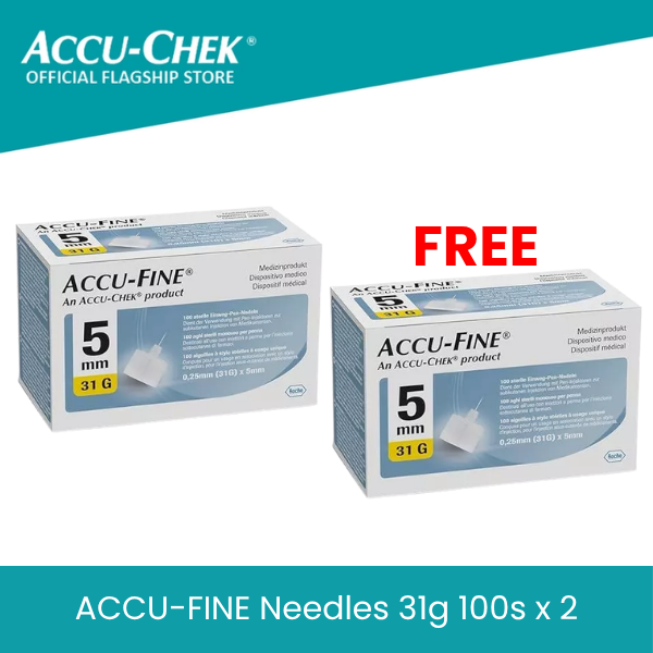 Accu-Fine Needles 31g 100s x 2