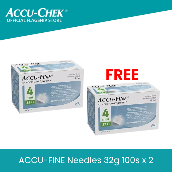 Accu-Fine Needles 32g 100s x 2