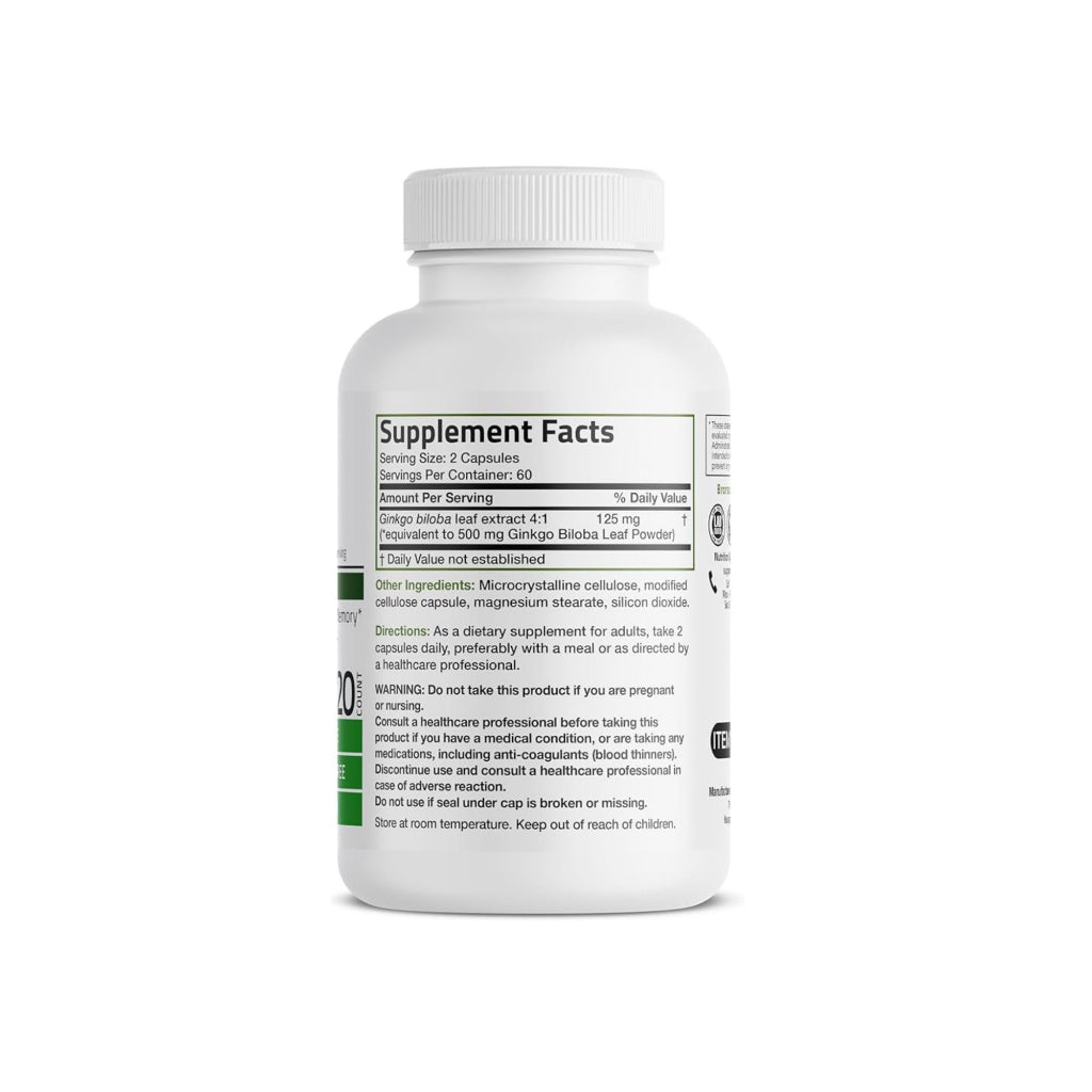 Bronson Milk Thistle for Liver Health, Liver Cleanse, Liver Detox 1000mg 60CT