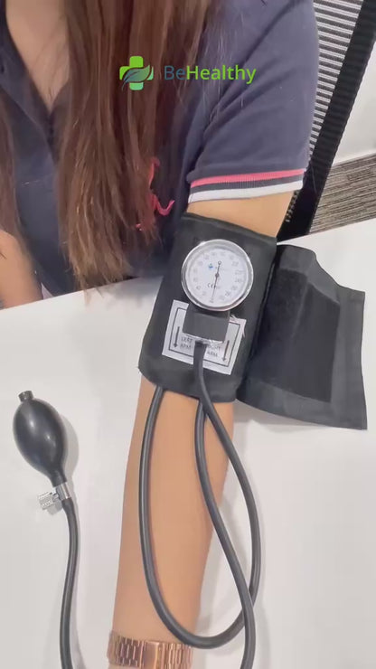 BeHealthy Aneroid Sphygmomanometer, BP Apparatus