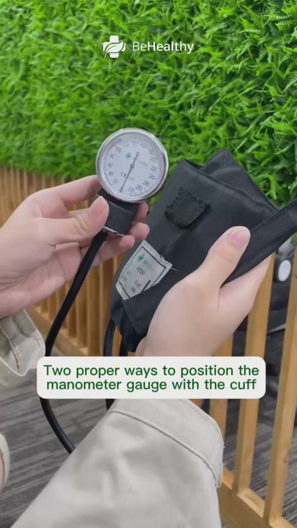 BeHealthy Aneroid Sphygmomanometer, BP Apparatus