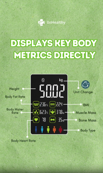 BeHealthy Smart Body Fat Scale